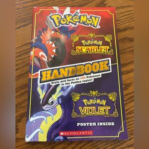 Pokemon handbook from Scholastic